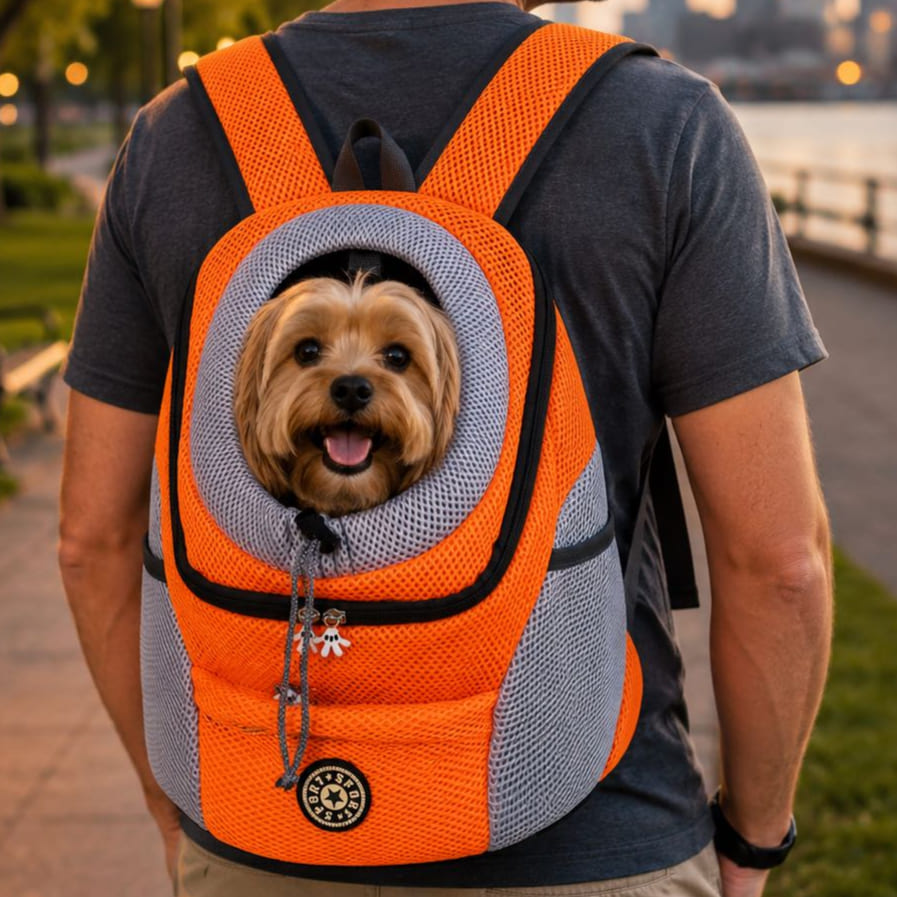 Dog & Cat Backpack Carrier for Hiking & Travel