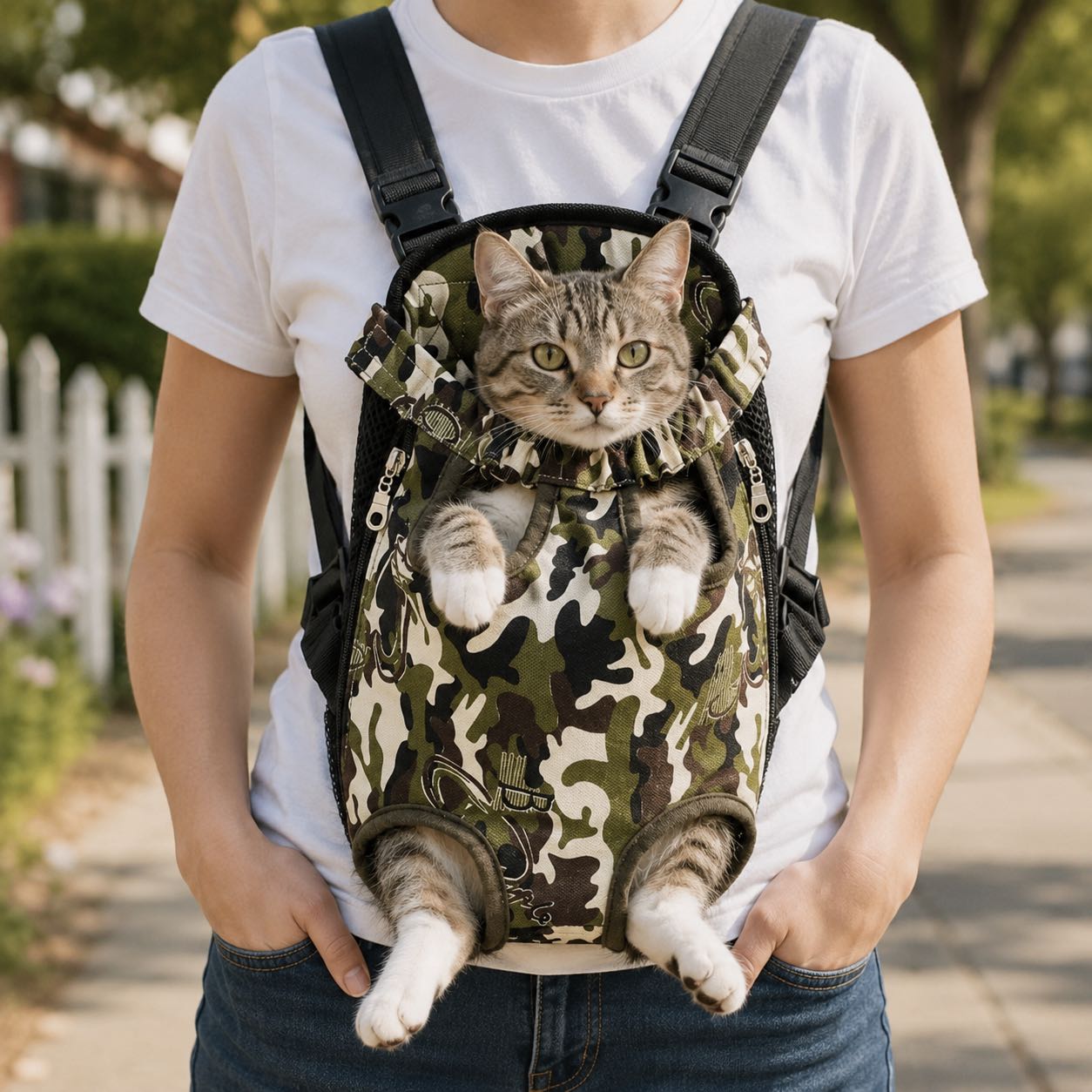 Hands-Free Pet Carrier Backpack