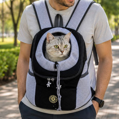 Dog & Cat Backpack Carrier for Hiking & Travel