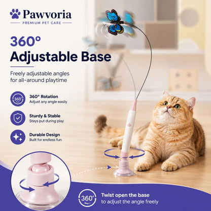 Interactive Butterfly Cat Toy
