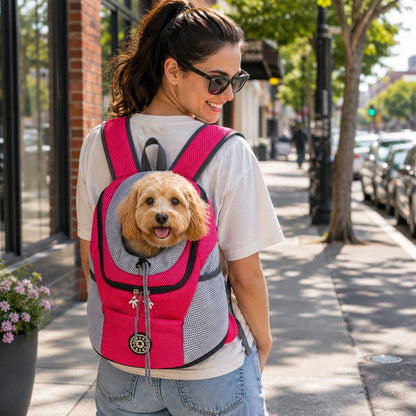 Dog & Cat Backpack Carrier for Hiking & Travel